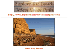 Tablet Screenshot of explorethesouthwestcoastpath.co.uk